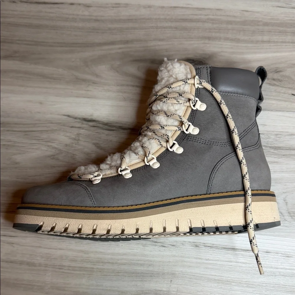 COLE HAAN Gray Women's Boots size 8